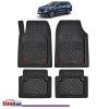 Covorase Auto TeamCar&reg; Tip Tavita Compatibile Kia Sorento Generatia IV (2020+) Negru Material Rezistent, Cauciuc