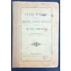 ATLAS ISTORIC PENTRU SERVICIUL ISTORIE UNIVERSALE- EVUL MEDIU - GEORGE BUCURESCU