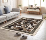 Covor pentru living, model buline