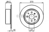 Disc frana OPEL VECTRA B Hatchback (38) (1995 - 2003) BOSCH 0 986 478 420