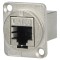 Conector adaptor FT Cat 5e ecranat 8p8c