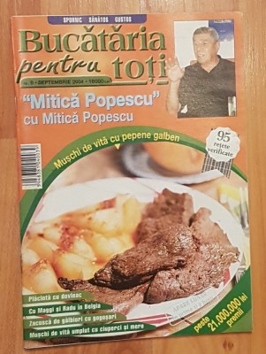 Revista Bucataria pentru toti Nr. 9 Septembrie 2004 foto