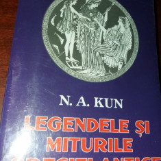 LEGENDELE SI MITURILE GRECIEI ANTICE N A KUN