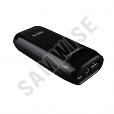 Baterie externa SSK 4000 mAh, 1x USB, 1A, negru foto