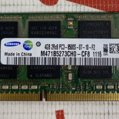 Memorie Laptop Samsung 4GB DDR3 8500S 1066Mhz CL7 M471B5273CH0