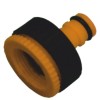 Conector adaptor cauciucat cu filet interior pentru furtun, 1/2&quot; x 3/4&quot;