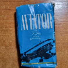 pachet tigari de colectie - aviator - din anii '60 - '70 - nu contine tigari