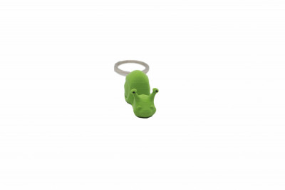 Snail keychain phone stand - Verde foto