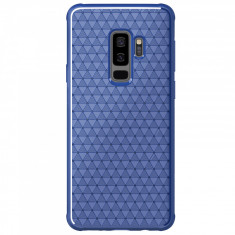 Husa Samsung Galaxy S9+ Plus Cover Originala Nillkin Weave Case Albastru - Blister foto