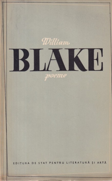 William Blake - Poeme