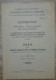 Contributiuni la studiul bacilemiei in tuberculoza cainelui/ 1933