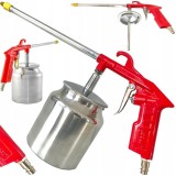 Pistol pneumatic pentru curatare, spalare, 650ml, Verke