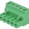 Regletă conexiuni deconectabilă 5,08mm 5 piste