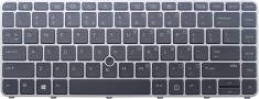 Tastatura Laptop, HP, EliteBook 840 G3, 848 G3, iluminata, layout US