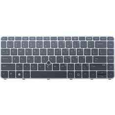 Tastatura Laptop, HP, EliteBook 745 G3, 836308-001, iluminata, layout US