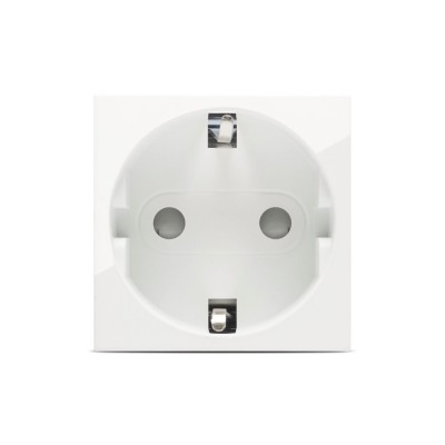 Moda Voice, priza Schuko protectie copii 2M, alb, Elbi foto