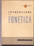 C1570 Introducere &icirc;n fonetică de Alexandru Rosetti, 1957