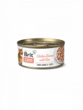 BRIT Care Fillets, Pui cu Orez, hrană umedă conținut redus cereale pentru