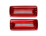 Set lampi spate, stopuri Mercedes Clasa G 09.1989-09.2018, montare spate, stanga+dreapta, semnalizare dinamica/ statica; LED; rosu; Tuning, L-Series
