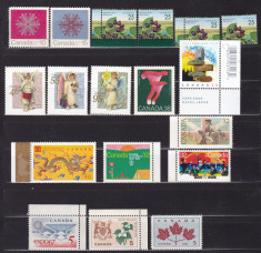 CANADA LOT SERII SI TIMBRE STARE MNH foto