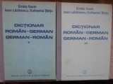 DICTIONAR ROMAN-GERMAN GERMAN-ROMAN VOL.1-2-E. SAVIN, I. LAZARESCU, K. TANTU