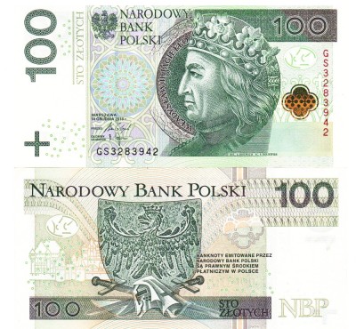 Polonia 100 Zlotych 2018 P-186b UNC foto