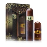 Cumpara ieftin Set apa de toaleta + deodorant roll on - CUBA - pentru barbati - Gold