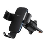 SUPORT AUTO Baseus Metal Age III pt. SmartPhone, gravitational, fixare grila ventilatie, metal &quot;C40467600111-01&quot; - 6932172663629