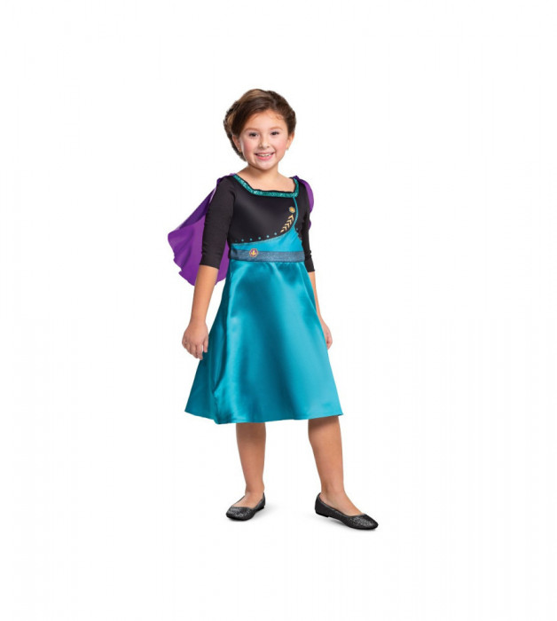 Costum printesa Anna - Frozen 2 , marimea M (7-8 ani)