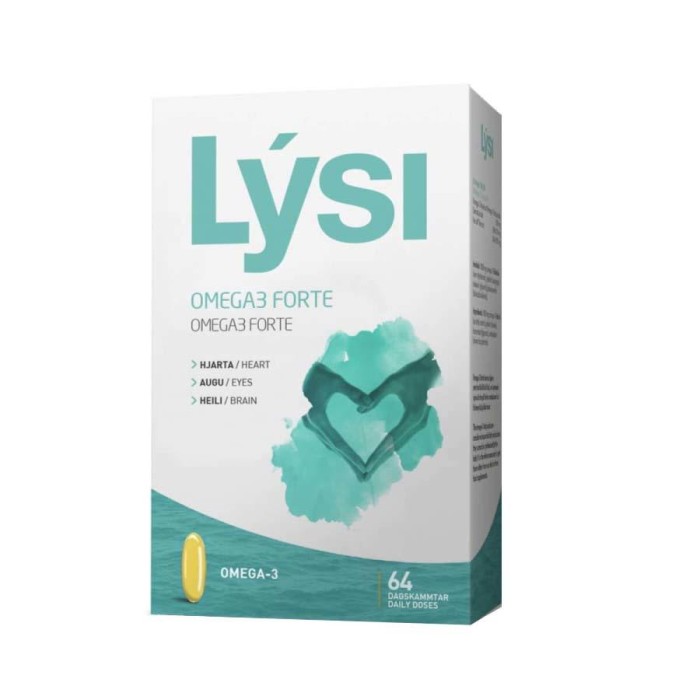 Omega 3 Forte Lysi Saga Sanatate 64cps