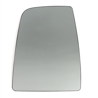 Geam oglinda exterioara cu suport fixare Ford Transit/Tourneo, 01.2014-12.2019, partea Stanga, sticla convexa; geam cromat; superior, fara incalzire foto