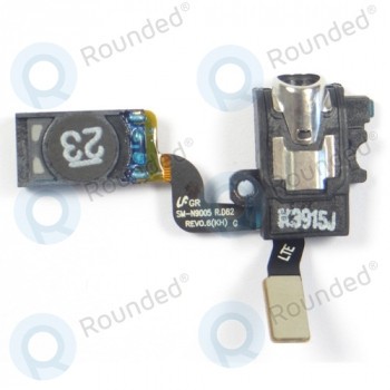 Samsung Galaxy Note 3 N9000/N9005 Mufă pentru căști + căști foto