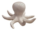 Cumpara ieftin Statueta decorativa, Caracatita, Alb, 12 cm, DV027CA