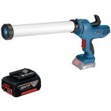 Bosch GCG 18V-600 + GBA - Pistol pentru etansare 3500 N + Acumulator Li-Ion 18 V 5 Ah