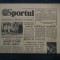 ZIARUL SPORTUL 19 NOIEMBRIE 1982