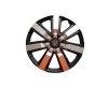 Set 4 Capace Roti 15 Inch Negru Argintiu Model EVO WG1-1SL-15 Plastic ABS Durabil Universale Jante Otel