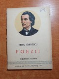 Mihai eminescu - poezii - colectia albina - din anul 1954