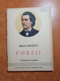 Mihai eminescu - poezii - colectia albina - din anul 1954