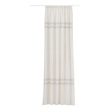 Perdea Mendola Fabrics, model Cairo, Scandi, natur, crem, H 280 cm
