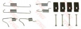 Set accesorii, saboti frana parcare NISSAN X-TRAIL (T31) (2007 - 2013) TRW SFK422