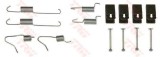 Set accesorii, saboti frana parcare TOYOTA AVENSIS (T25) (2003 - 2008) TRW SFK422