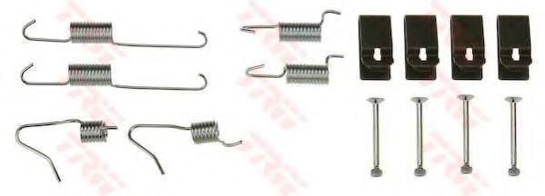 Set accesorii, saboti frana parcare TOYOTA AVENSIS Combi (T25) (2003 - 2008) TRW SFK422