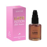 Ulei comestibil SEXITIVE Love Potion - Chocolate, pentru masaj și sex oral, efect de &icirc;ncălzire, aromă de ciocolată, 30 ml (P14214)