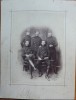 Fotografie pe carton, Voluntarii Corpului Magheru la Campina in 1896