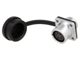 Soclu SF12 mamă 6 PIN IP67 5A 125V 0,75mm2 -40&divide;100&deg;C
