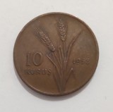 Turcia - 10 Kurus 1958