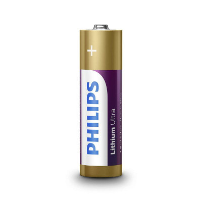 Set 4 baterii Lithium Ultra Philips, LR6 AA, 1.5 V, ambalaj blister foto