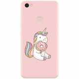 Husa silicon pentru Xiaomi Redmi Note 5A, Unicorn Donuts