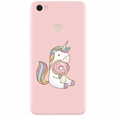 Husa silicon pentru Xiaomi Redmi Note 5A, Unicorn Donuts foto