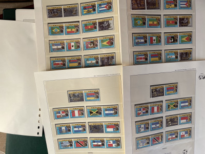 panama - serie timbre fotbal campionatul mondial 1982 Spania nestampilate MNH foto